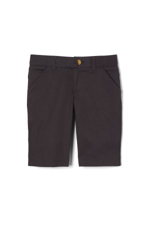 Girls&rsquo; Stretch Twill Bermuda Short