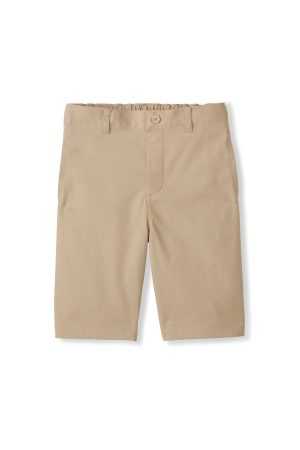 Boys&rsquo; Adaptive Flat Front Stretch Twill Short